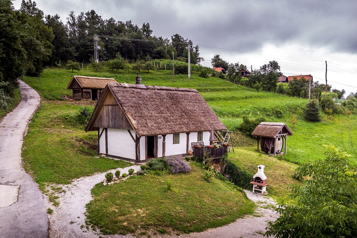Cottages (Novo Mesto, Southeast Slovenia, Slovenia)