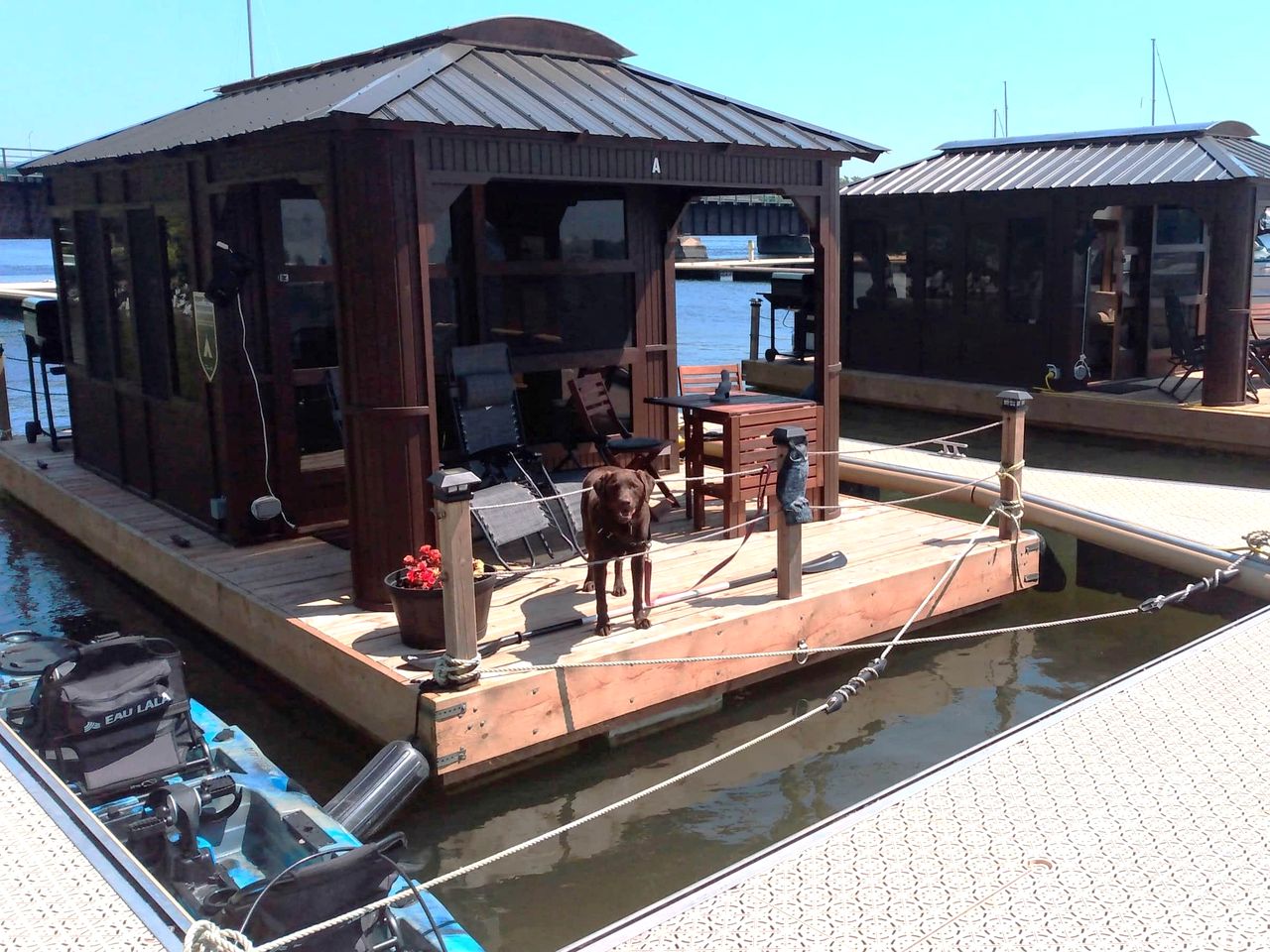 Impressive Floating Home with Great Lake Views in Ile-aux-Noix, Quebec