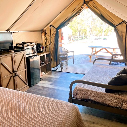 Safari Tents (United States of America, Kingsbury, Texas)