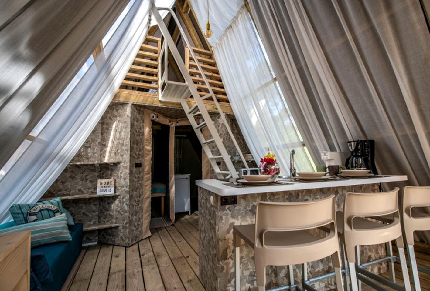 Tented Cabins (Pomer, Istria, Croatia)