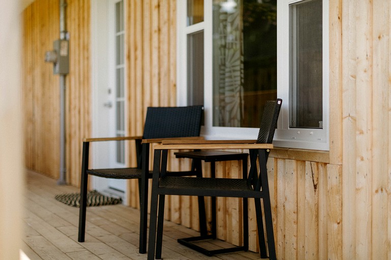 Cabins (Canada, Ingonish Beach, Nova Scotia)