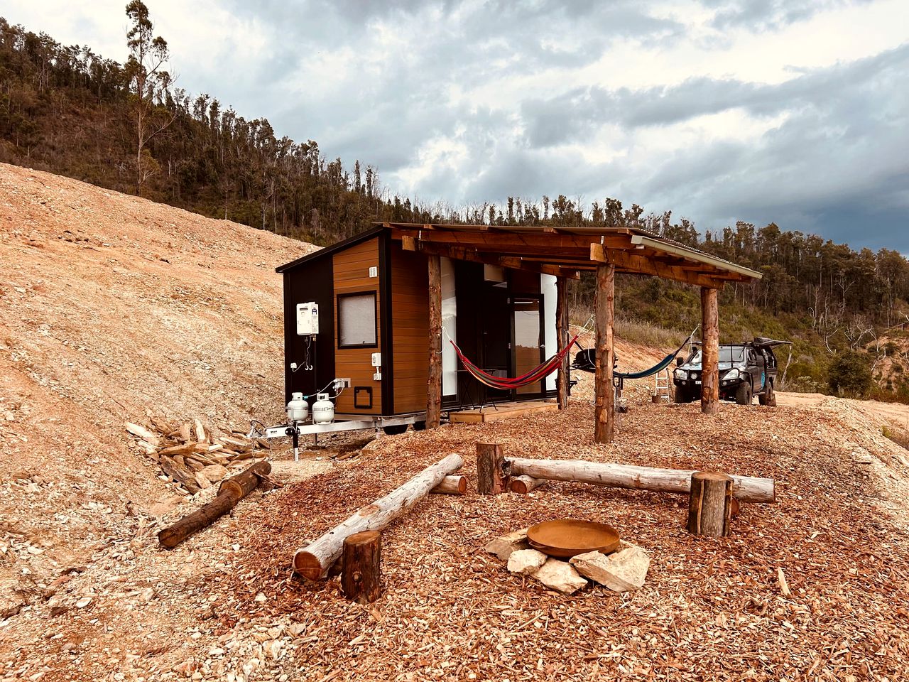 Tranquil and Relaxing Tiny House with Great Views in New South Wales, Australia