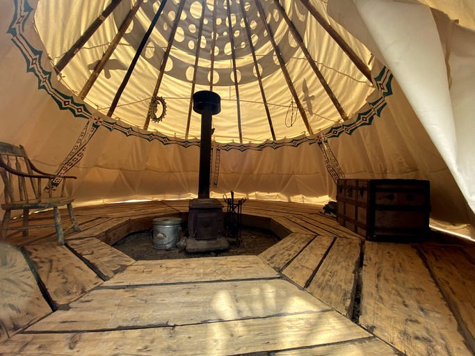 Tipis (United States of America, Chatham, New Hampshire)