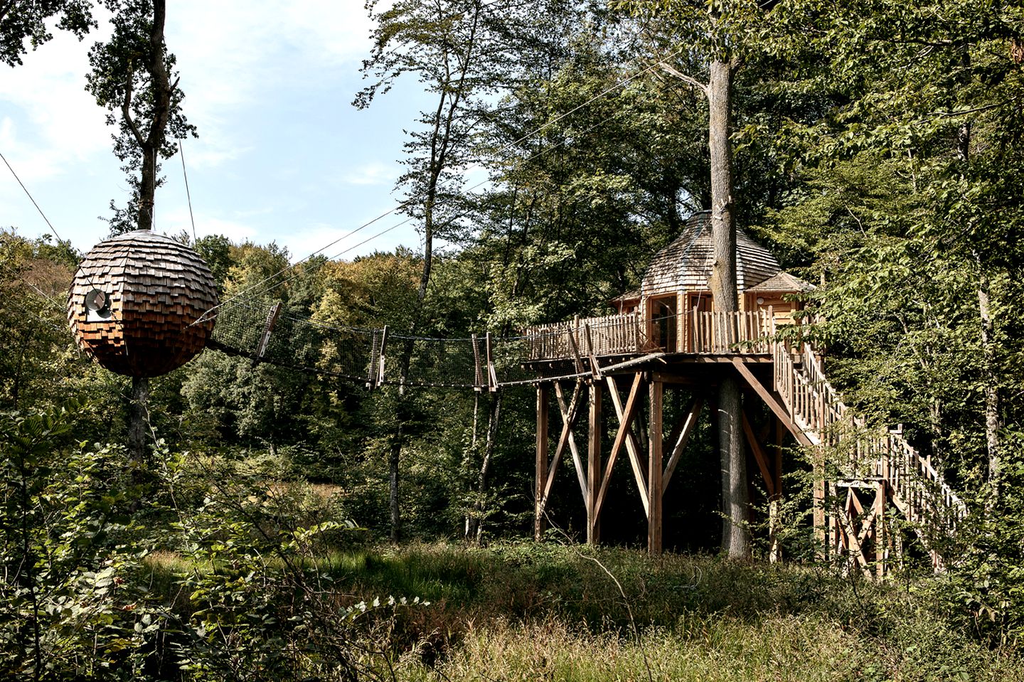 Tree Houses (Joncherey, Bourgogne-Franche-Comté, France)