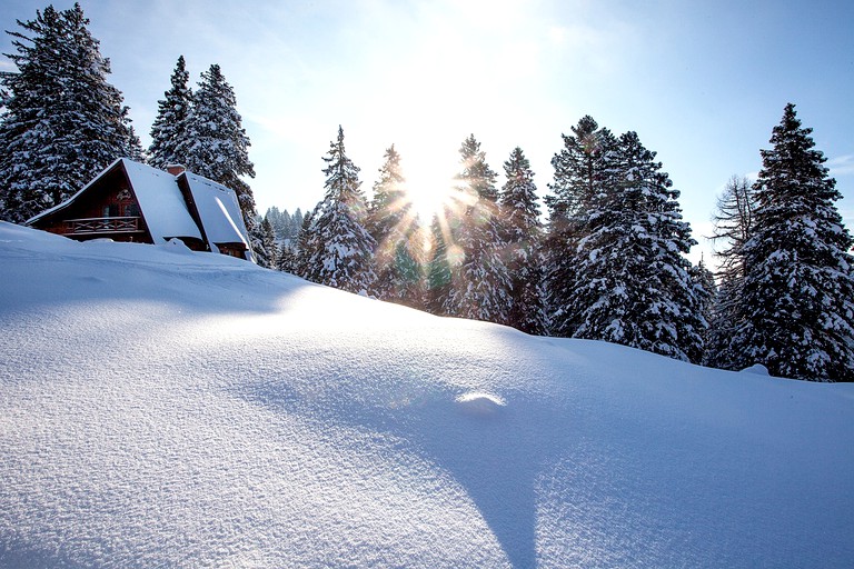 Log Cabins (Cerklje na Gorenjskem, Upper Carniola, Slovenia)
