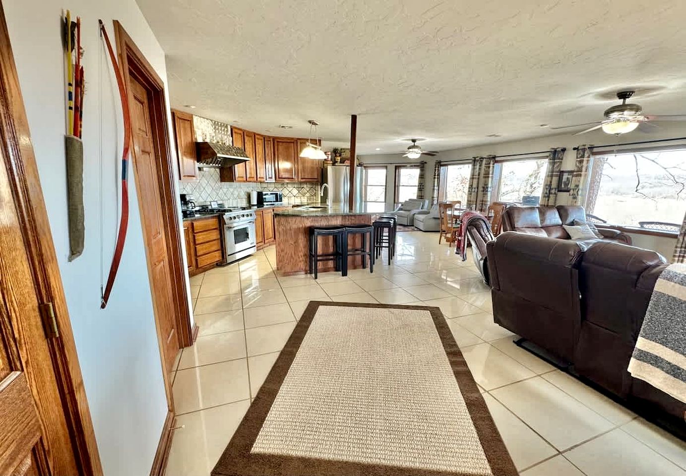 Secluded Riverfront Cabin with Bluff Views, Gated Privacy & Scenic Trail Access in Tahlequah, Oklahoma