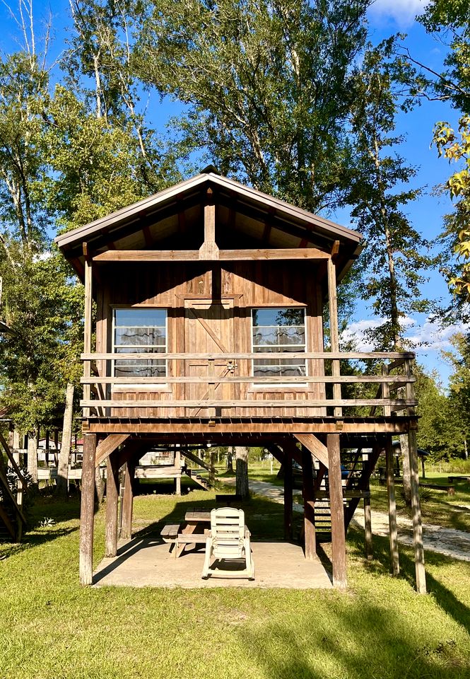 Vibrant Riverside Cabin Oasis Near Chipola River, Florida