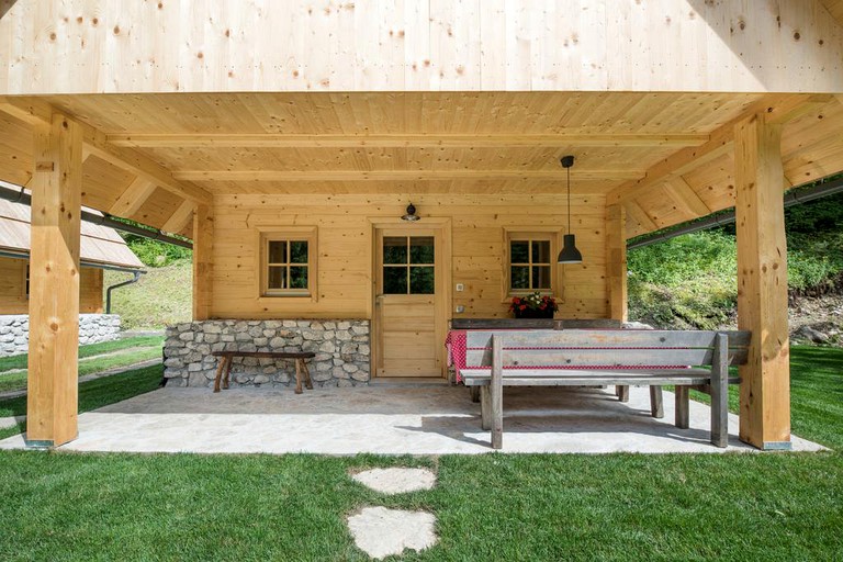 Cabins (Soča, Gorizia, Slovenia)