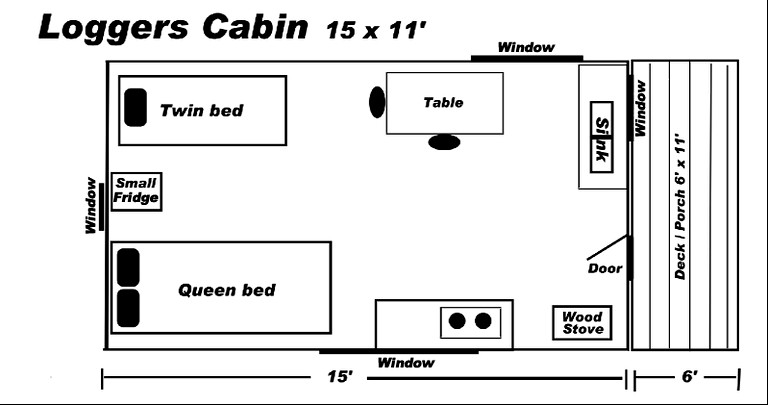 Cabins (United States of America, Columbine, Colorado)