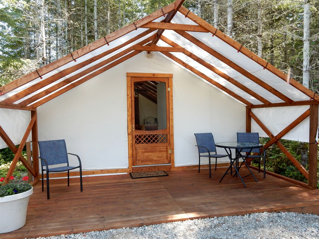 Safari Tents (United States of America, Belfair, Washington)