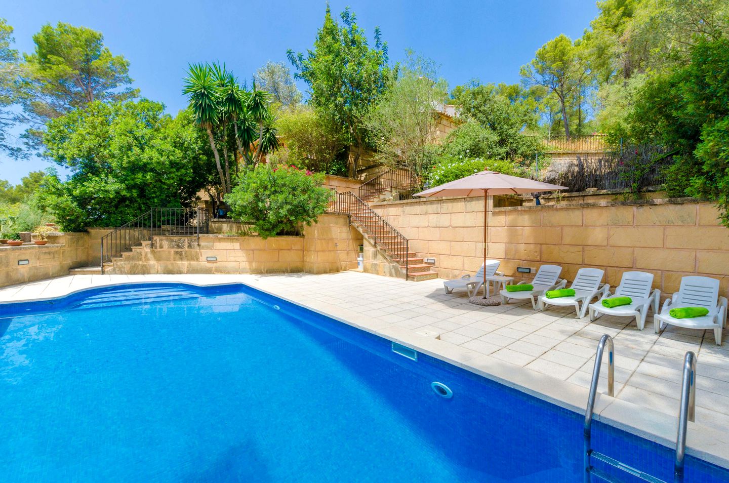 Enjoy a family holiday in Spain at this Mallorca villa rental!