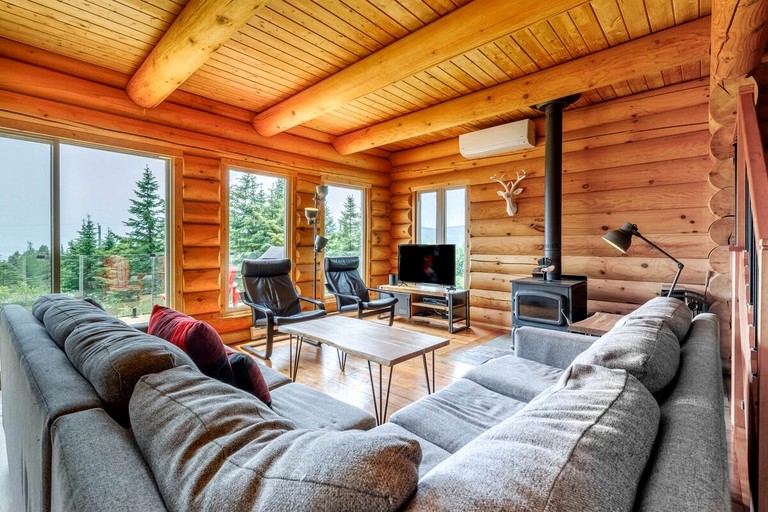 Cottages (Canada, Petite-Rivière-Saint-François, Quebec)