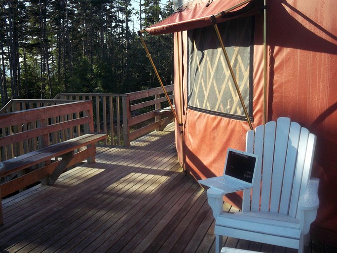 Yurts (Kingsboro, Prince Edward Island, Canada)