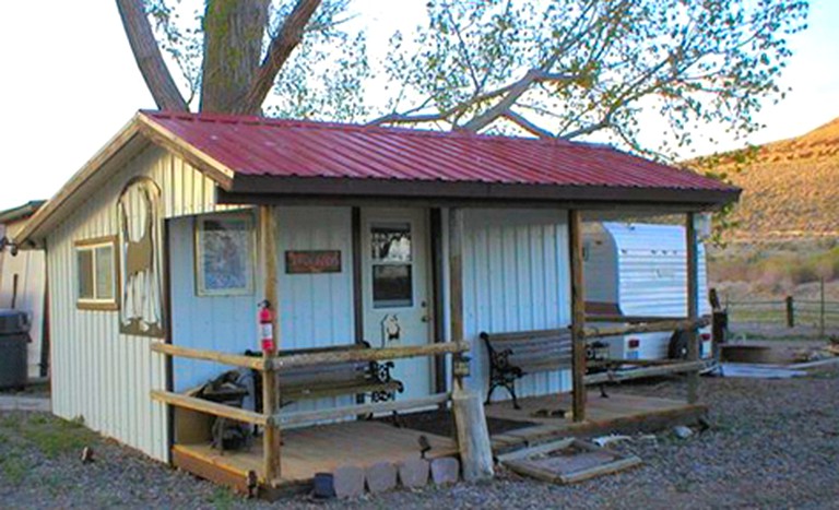 Rent a cozy cabin near the Black Rock Desert, Nevada