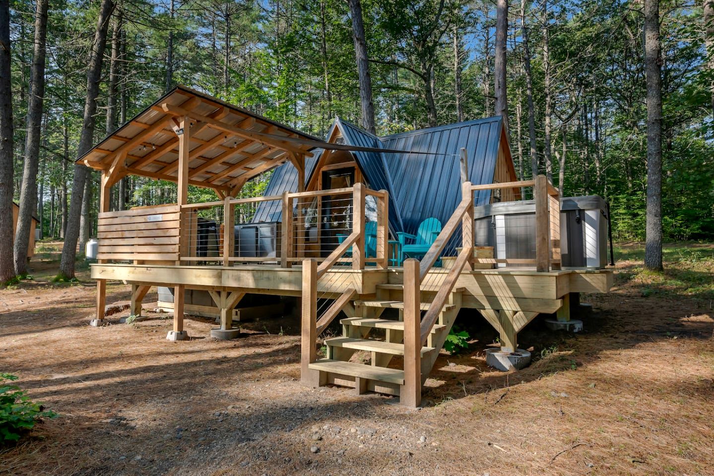 Peaceful A-Frame Getaway – Serene 1BR in Oxford, ME