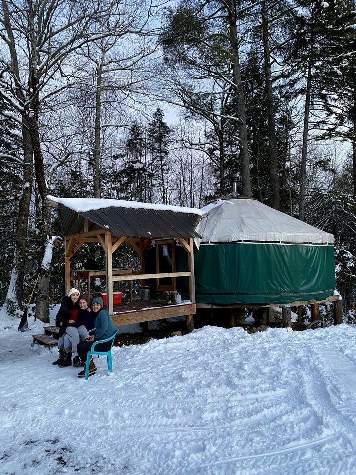 Yurts (United States of America, Chatham, New Hampshire)