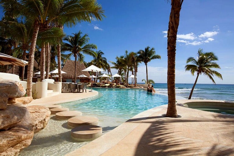 Huts (Playa del Carmen, Quintana Roo, Mexico)