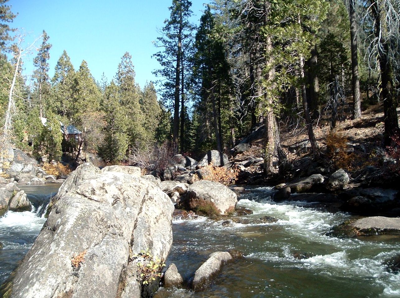 Spacious Riverfront Cabin Rental Perfect for Large Groups near Sonora, California