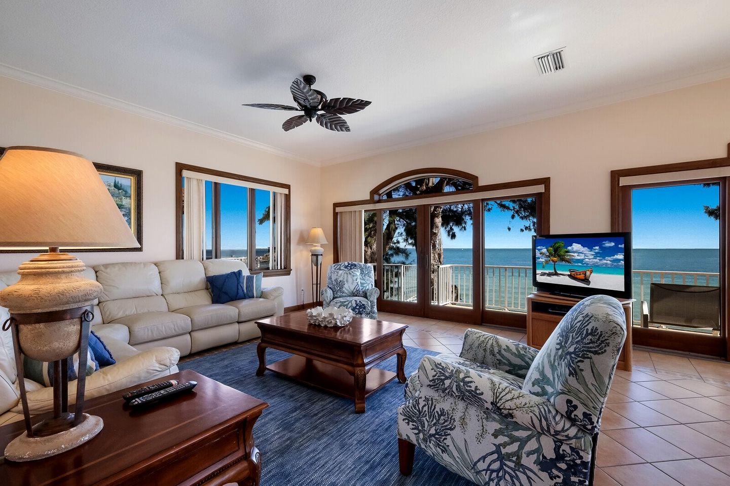 Luxury Waterfront Beach House with Stunning Views on Bean Point in Anna Maria, Florida