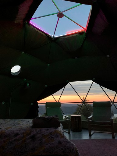 Beautiful Dome Rental with Stunning View of Belleisle Bay in New Brunswick