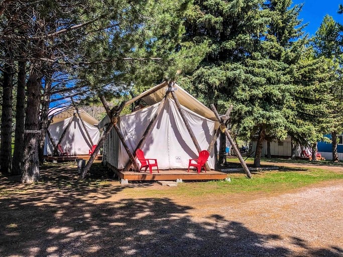 Safari Tents (United States of America, Irwin, Idaho)