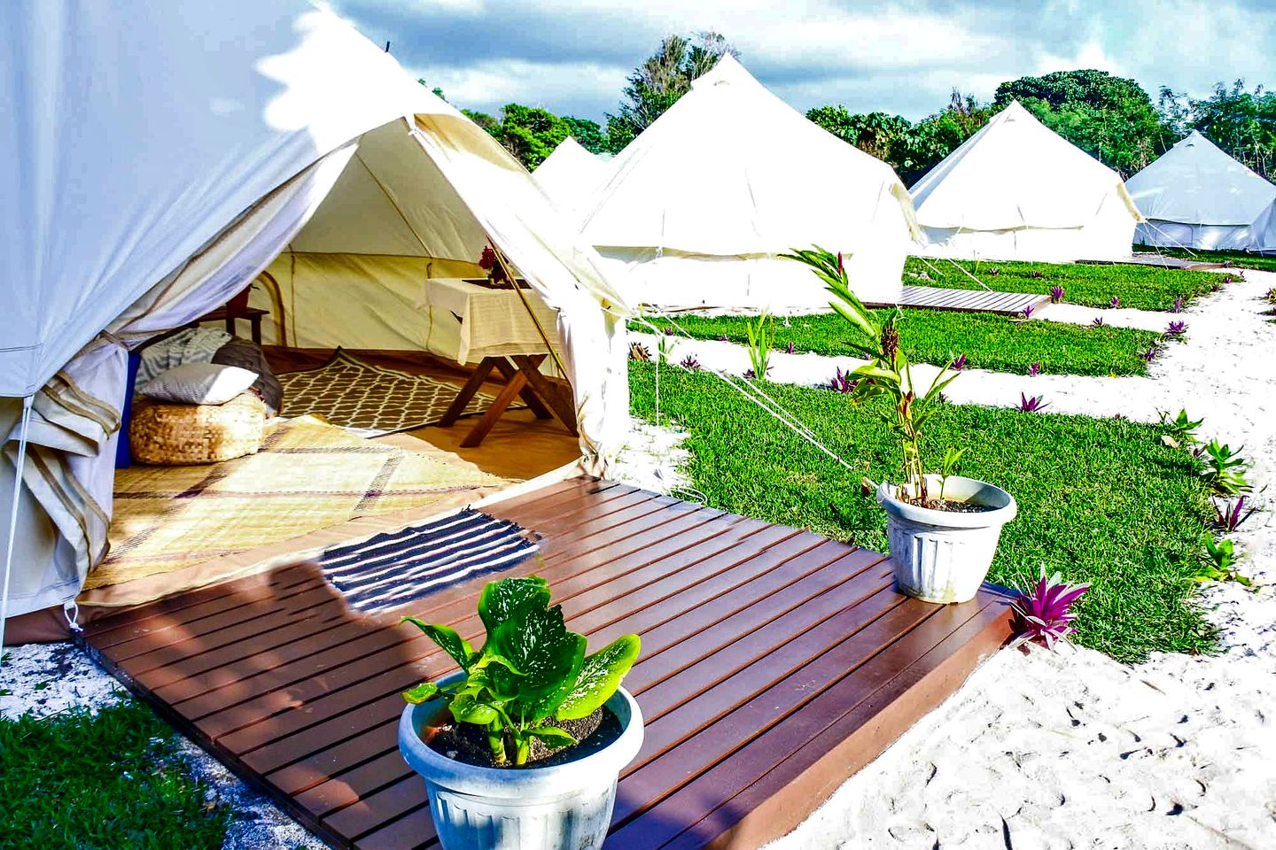 Eco-Friendly Luxury Tent Rental for an Amazing Getaway in North Efate, Vanuatu