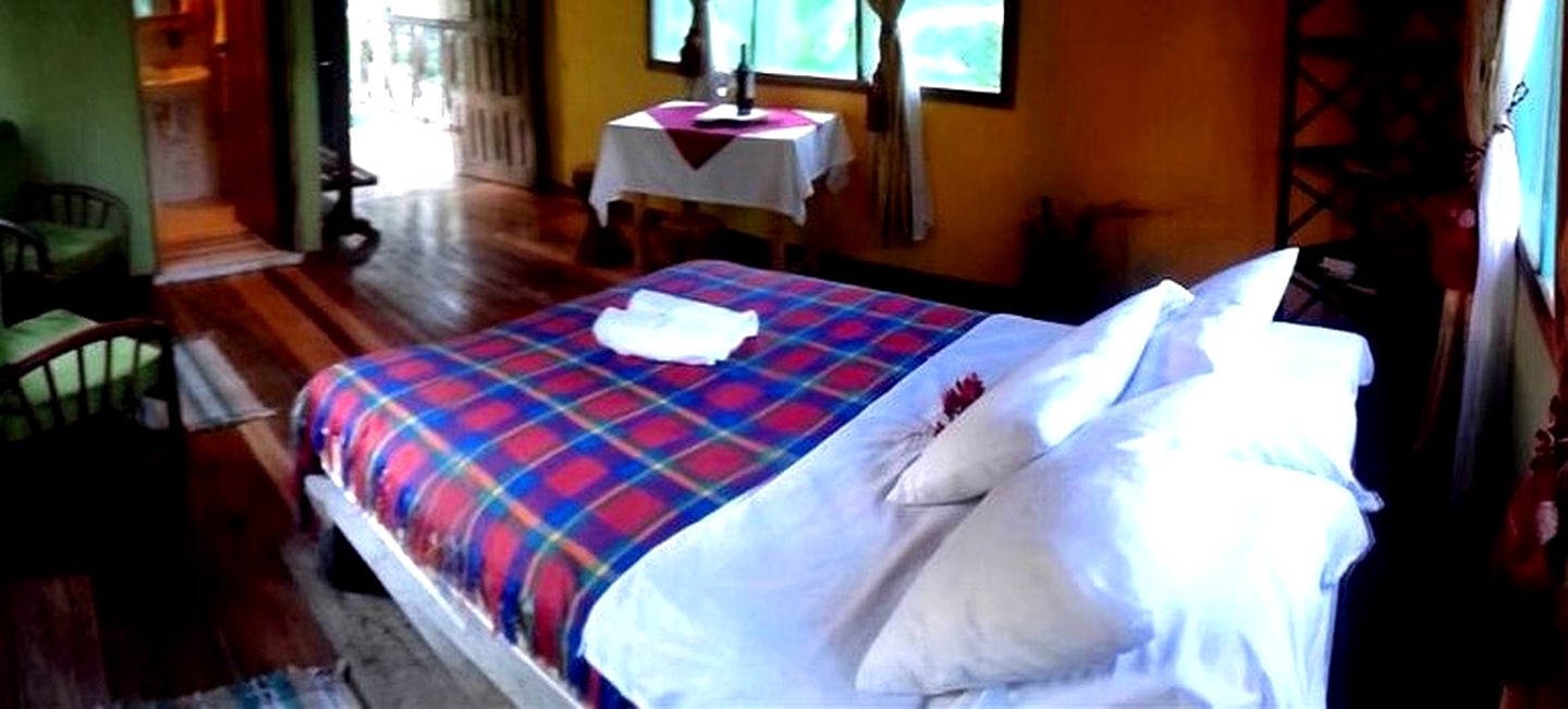 Eco-Lodge with Rooms for Rent Hidden Away in Ecuador's Amazon Rainforest