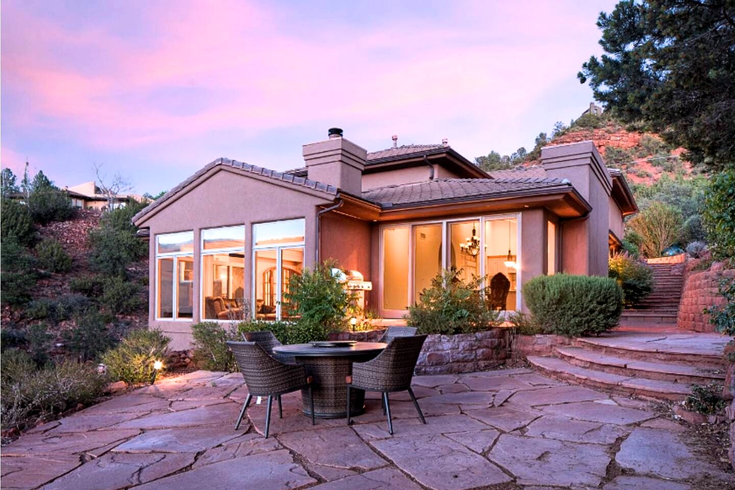 Peaceful Vacation Rental with Private Trail to Creek and Stunning Views for a Fantastic Family Getaway in Sedona, Arizona