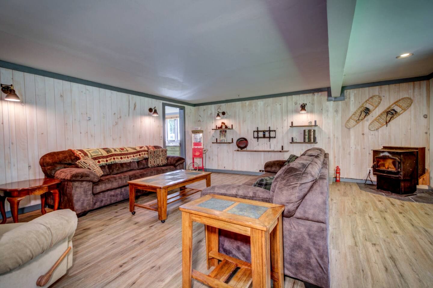 Enchanting Vermont Cabin Retreat with Hot Tub and Firelit Evenings near Magic Mountain