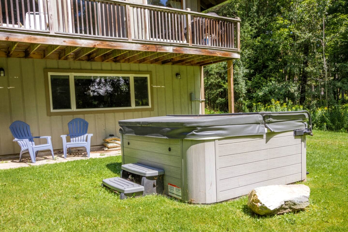 Enchanting Vermont Cabin Retreat with Hot Tub and Firelit Evenings near Magic Mountain