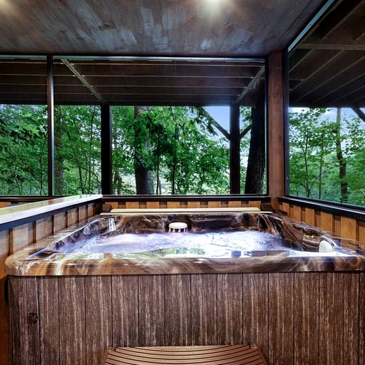 Cabins (United States of America, Cherry Log, Georgia)