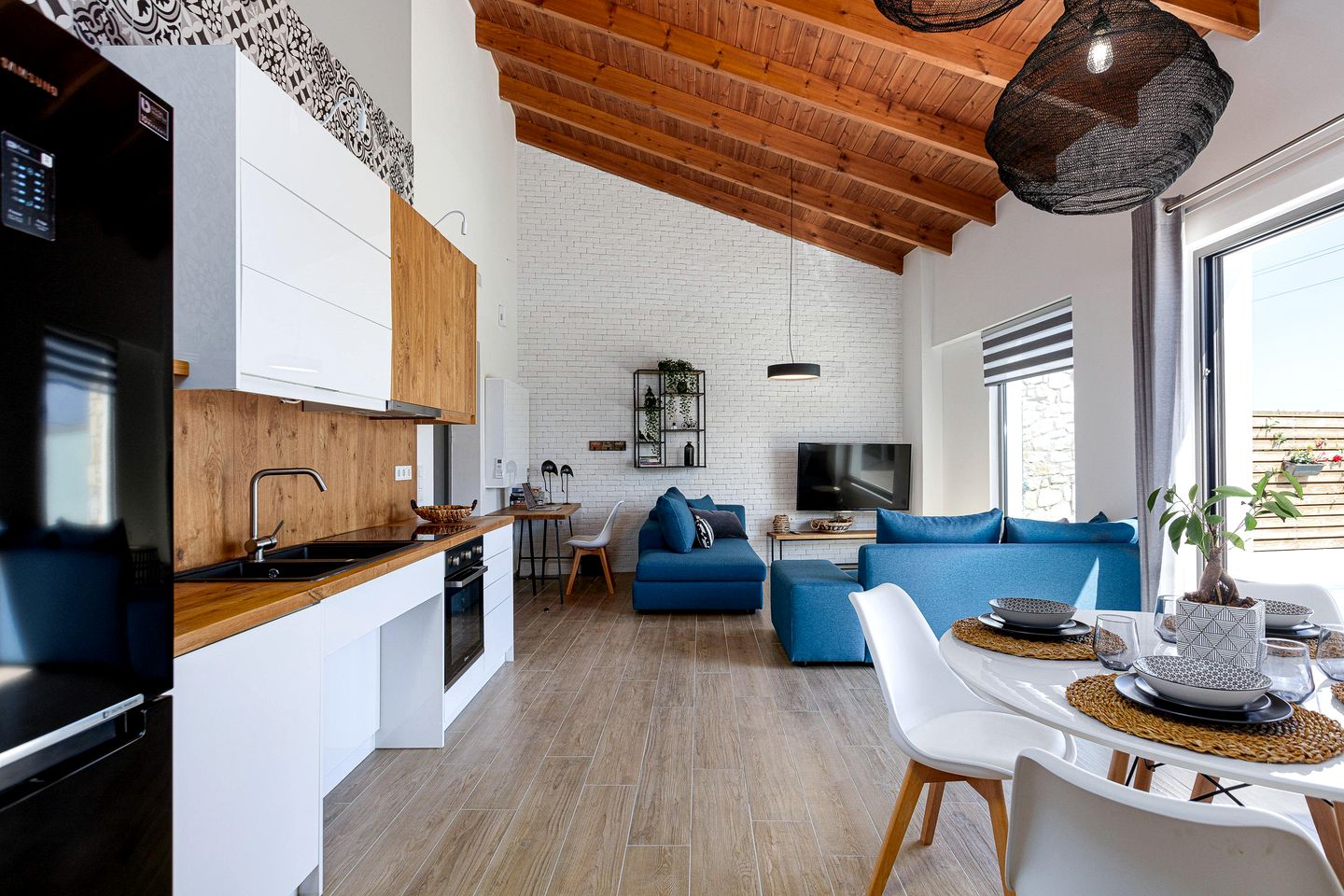 Contemporary Villa with Private Pool and Sea Views near Rethymno, Crete