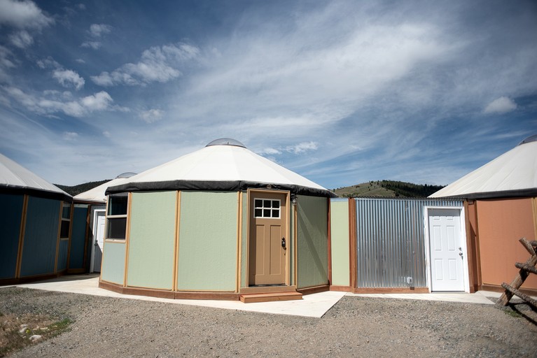 Yurts (United States of America, Centennial, Wyoming)