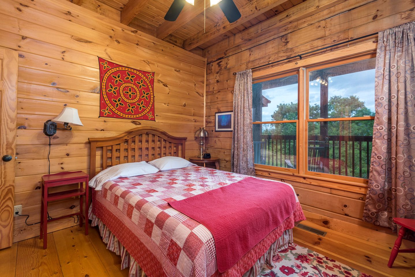 Mountain Cabin Retreat with Fire Pit, Game Room & Scenic Decks in Black Mountain, North Carolina