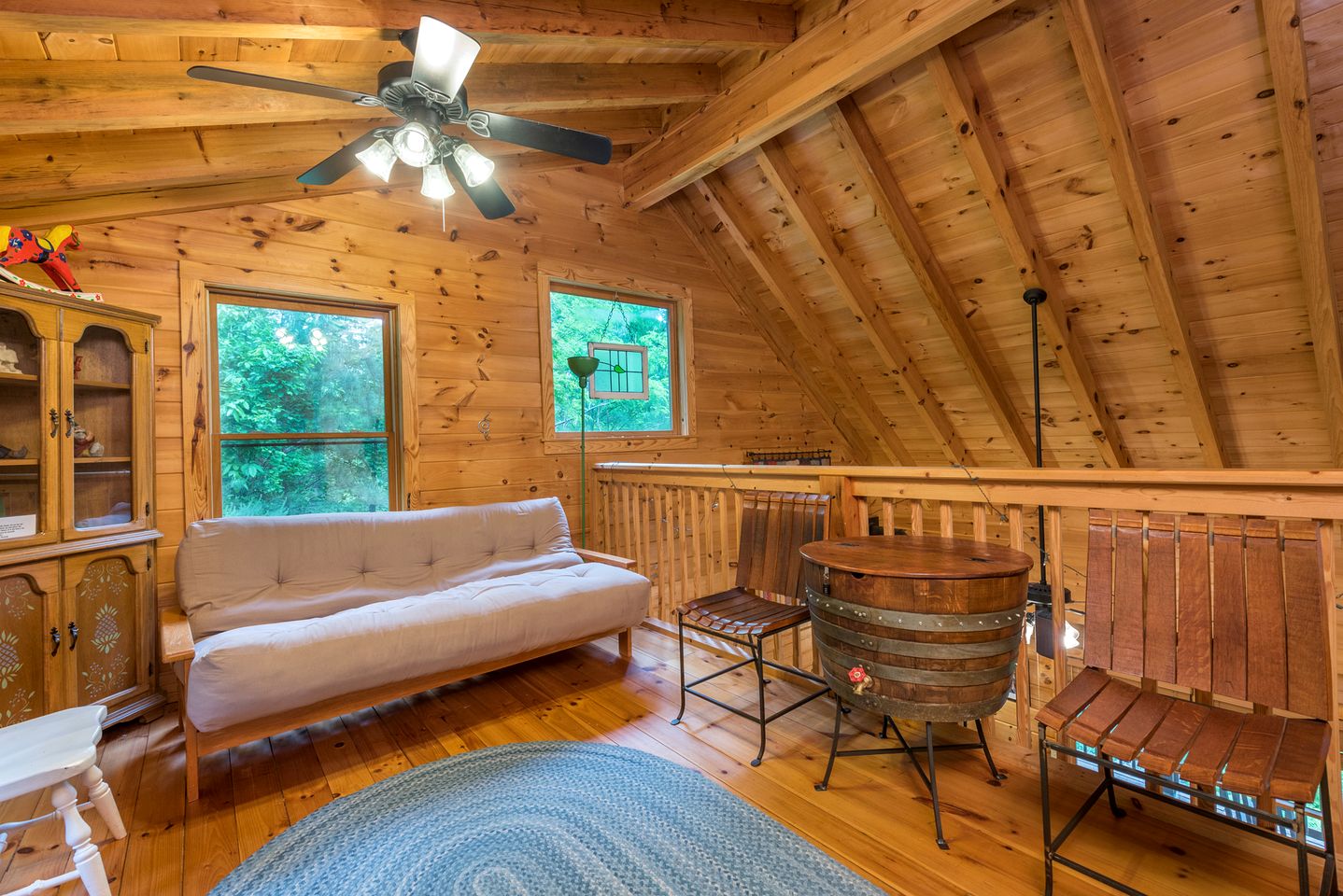 Mountain Cabin Retreat with Fire Pit, Game Room & Scenic Decks in Black Mountain, North Carolina