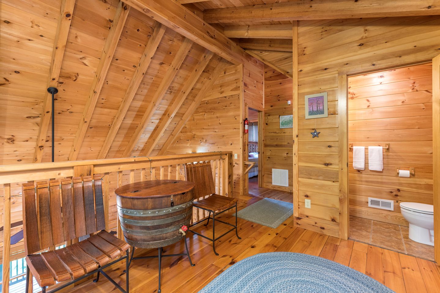 Mountain Cabin Retreat with Fire Pit, Game Room & Scenic Decks in Black Mountain, North Carolina