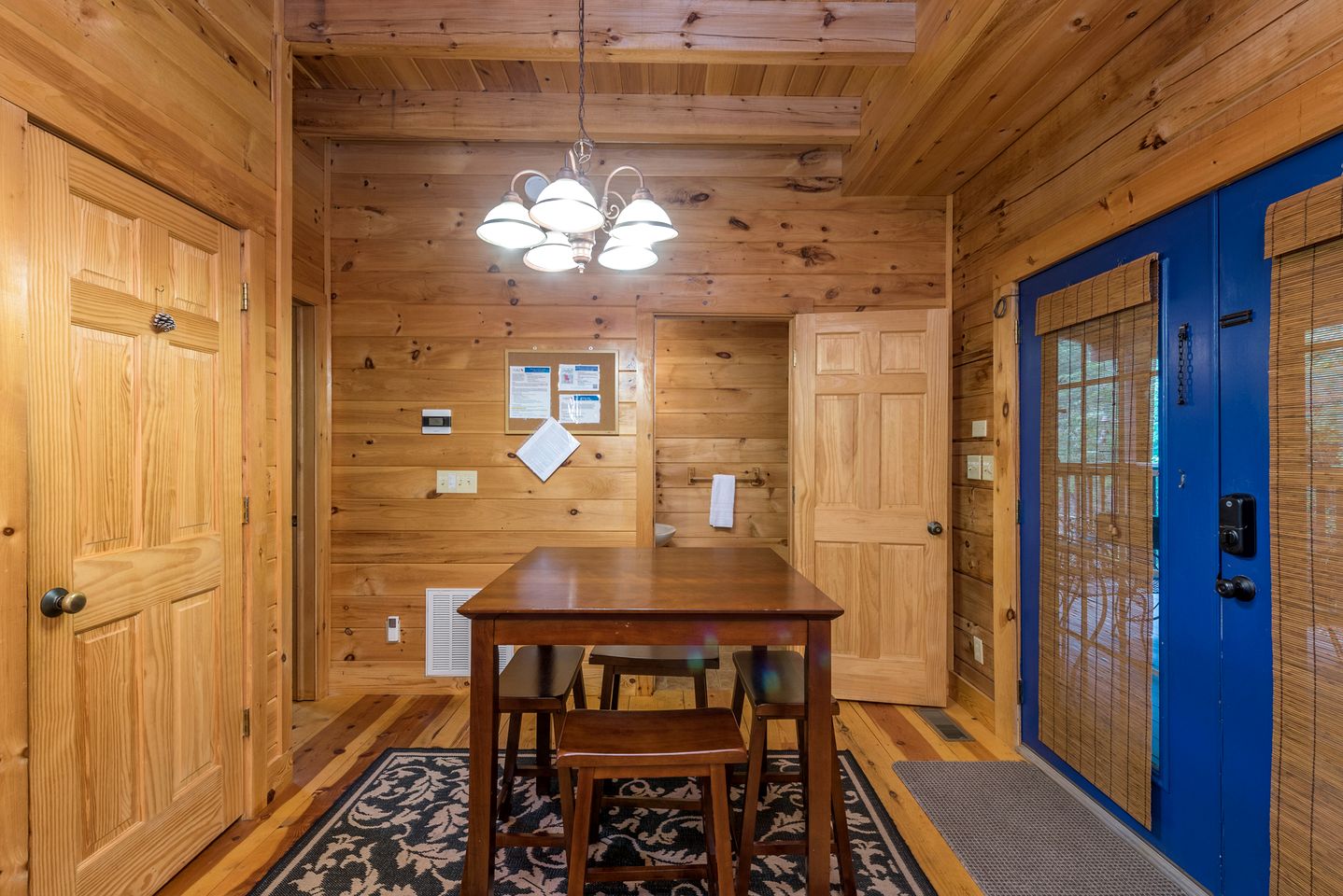 Mountain Cabin Retreat with Fire Pit, Game Room & Scenic Decks in Black Mountain, North Carolina