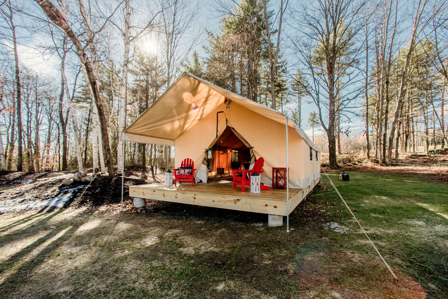 This gorgeous Vermont vacation retreat is ideal for lovers of the outdoors.