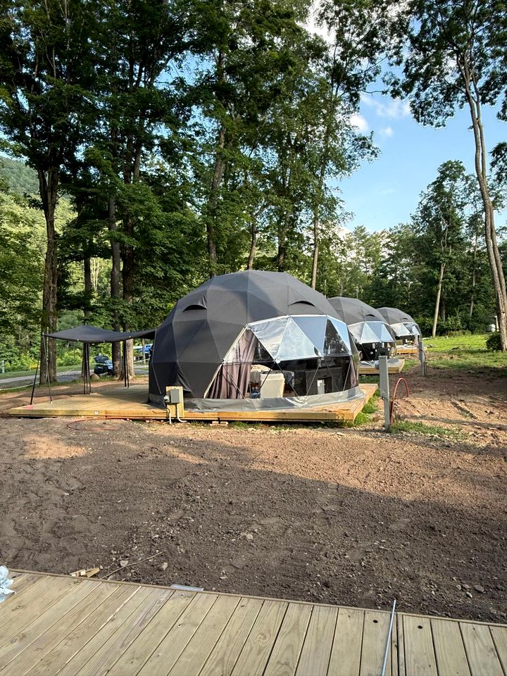 Cozy Geodesic Dome Escape in the Heart of the Catskills, New York