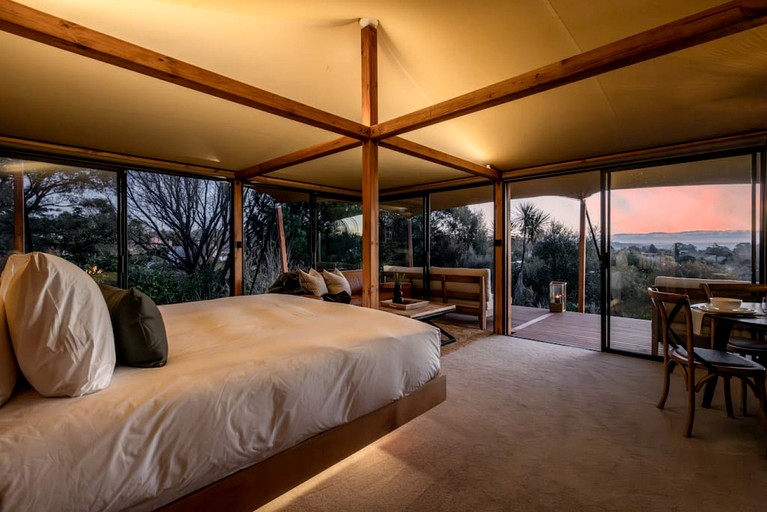 Safari Tents (New Zealand, Havelock North, North Island)