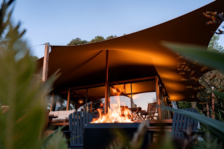 Safari Tents (New Zealand, Havelock North, North Island)