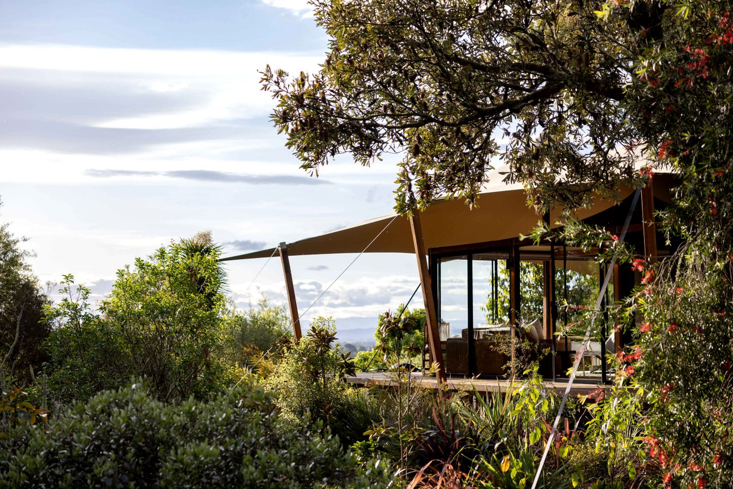 Safari Tents (New Zealand, Havelock North, North Island)