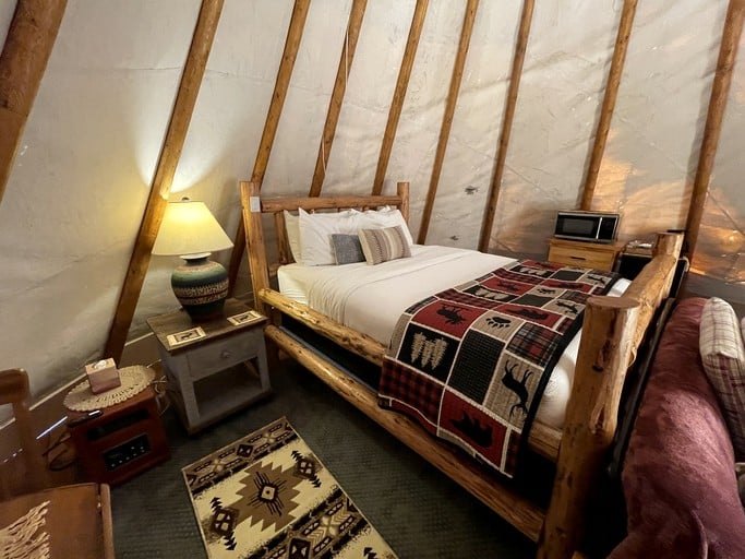 Tipis (United States of America, Bonners Ferry, Idaho)