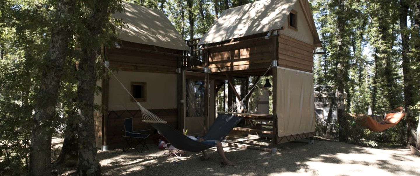 Cabins (Cavriglia, Tuscany, Italy)