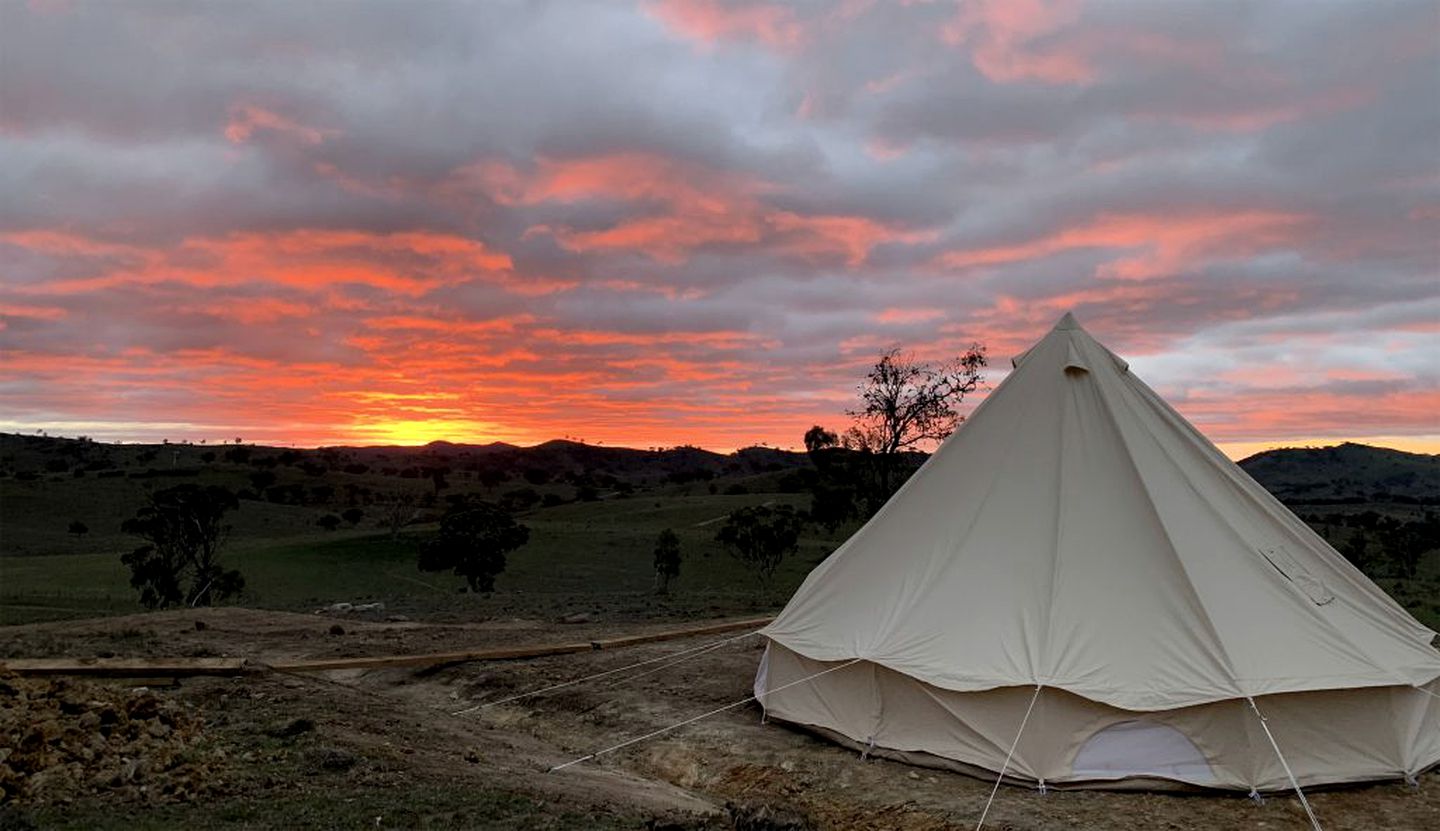 Mudgee Glamping Tents Perfect for a Romantic Getaway, New South Wales