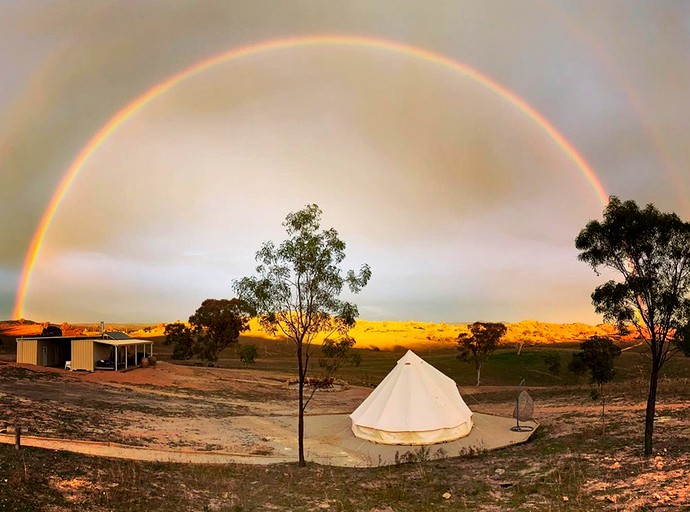 Bell Tents (Windeyer, New South Wales, Australia) Top romantic getaways, NSW
