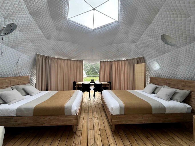 Yurts (Canada, Miller Lake, Ontario)