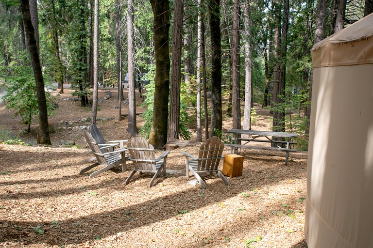 Yurts (United States of America, Nevada City, California)