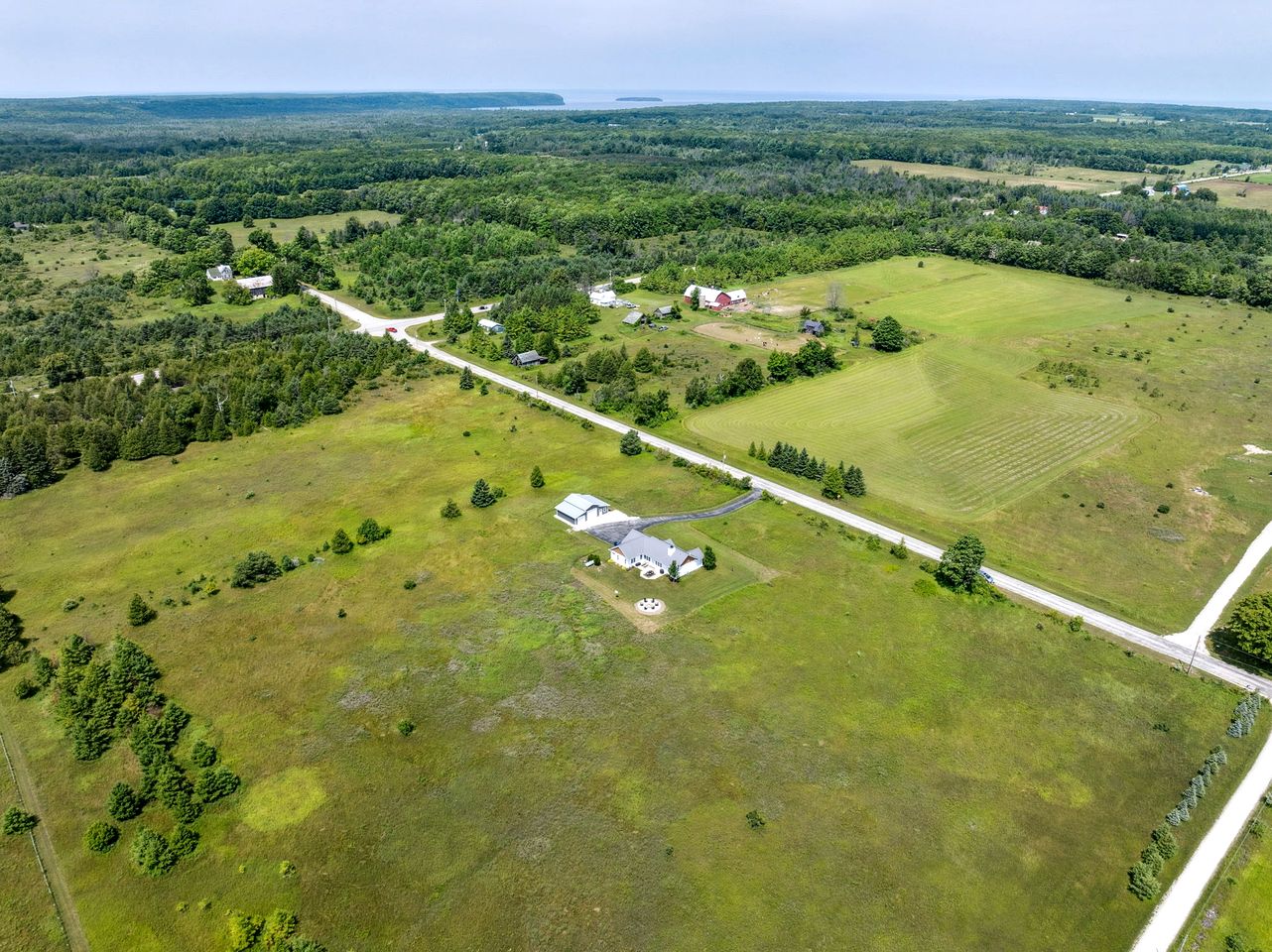 Charming Cottage with Fire Pit on 5 Acres near Downtown Baileys Harbor, WI