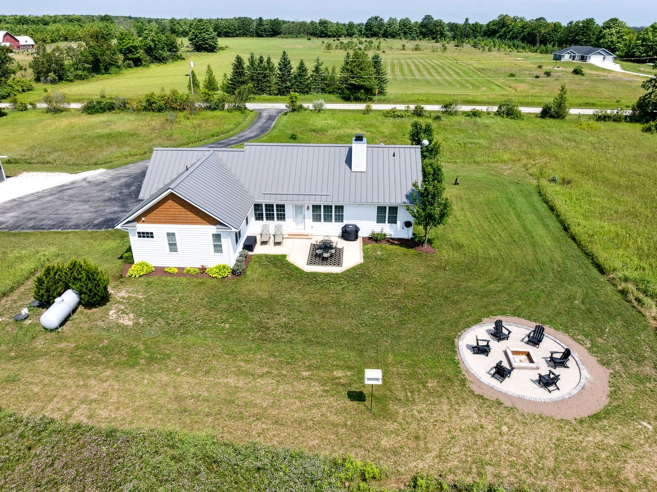 Charming Cottage with Fire Pit on 5 Acres near Downtown Baileys Harbor, WI